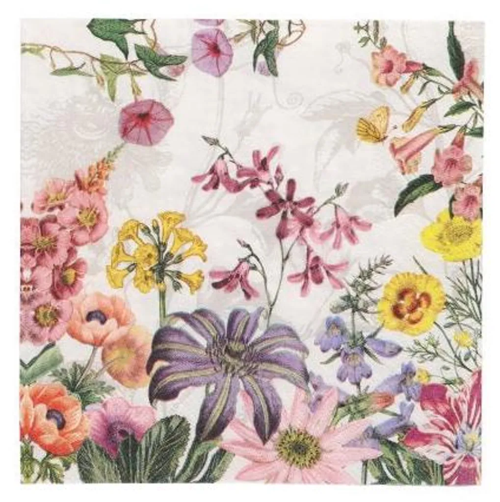 PAPSTAR 89490 Serviettes en Papier Jardin 33x33 cm Lot de 20 Pièces