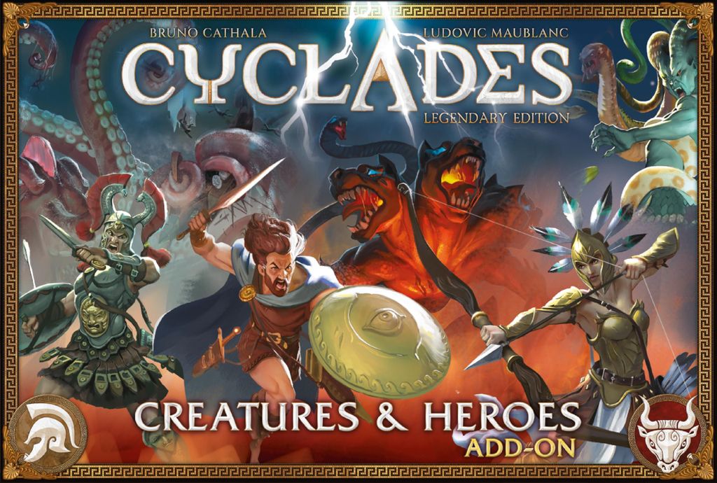 Cyclades : Édition légendaire : Héros et créatures Image du produit 