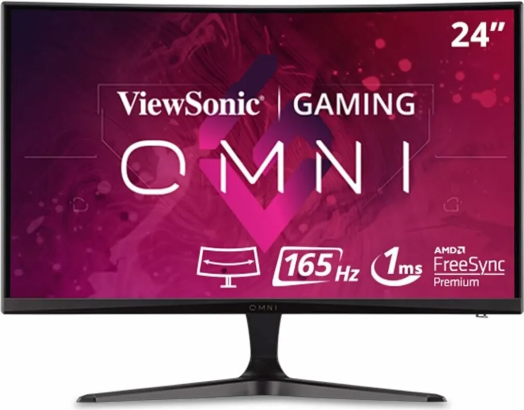 Ecran PC 165Hz ViewSonic VX2418C 1ms FreeSync pour Jeu Fluide et Rapide - 14