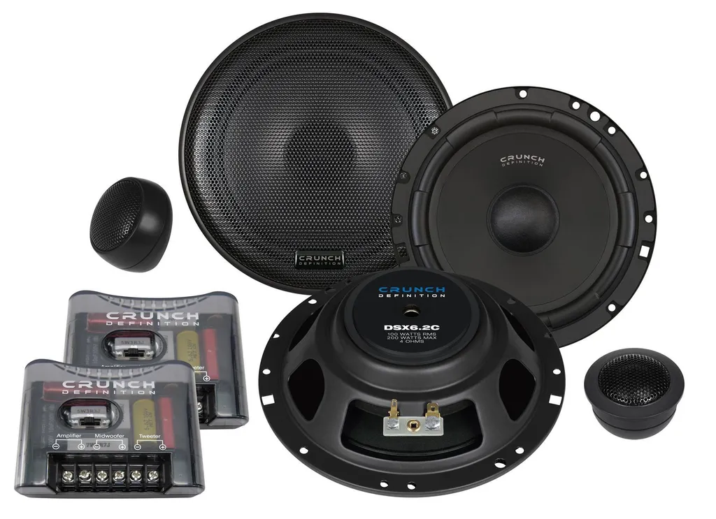 Système audio voiture 16,5cm Crunch DSX6.2c pour remplacer l'origine