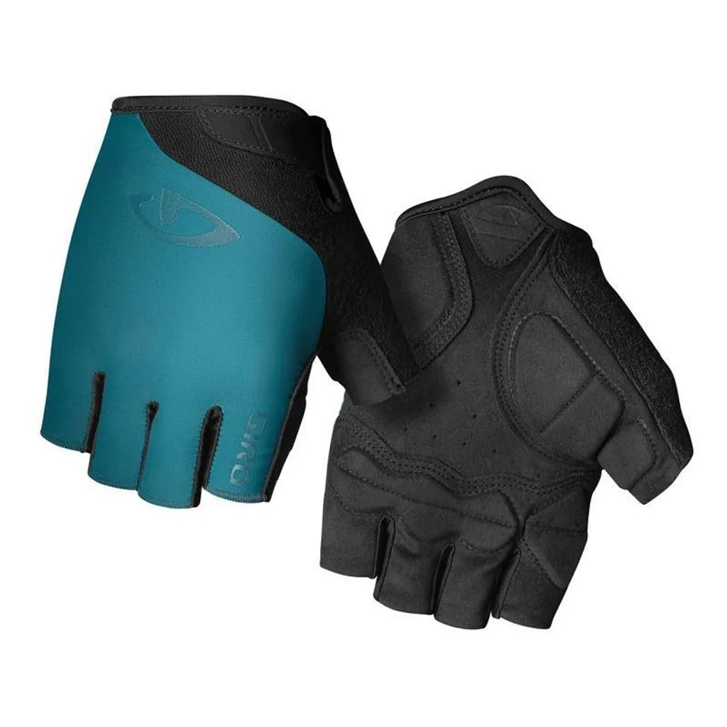 Mitaines de Vélo Giro Jag Harbour Blue M Gants Courts Respirants