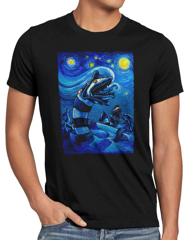 style3 Starry Saturn Herren T-Shirt