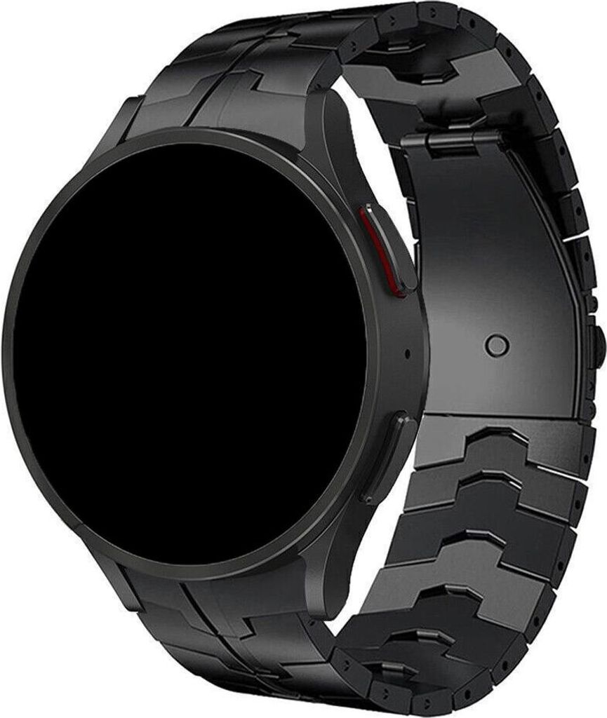 Strap-it Samsung Galaxy Watch 6 Classic 47mm Special Edition Stahlarmband (Schwarz)