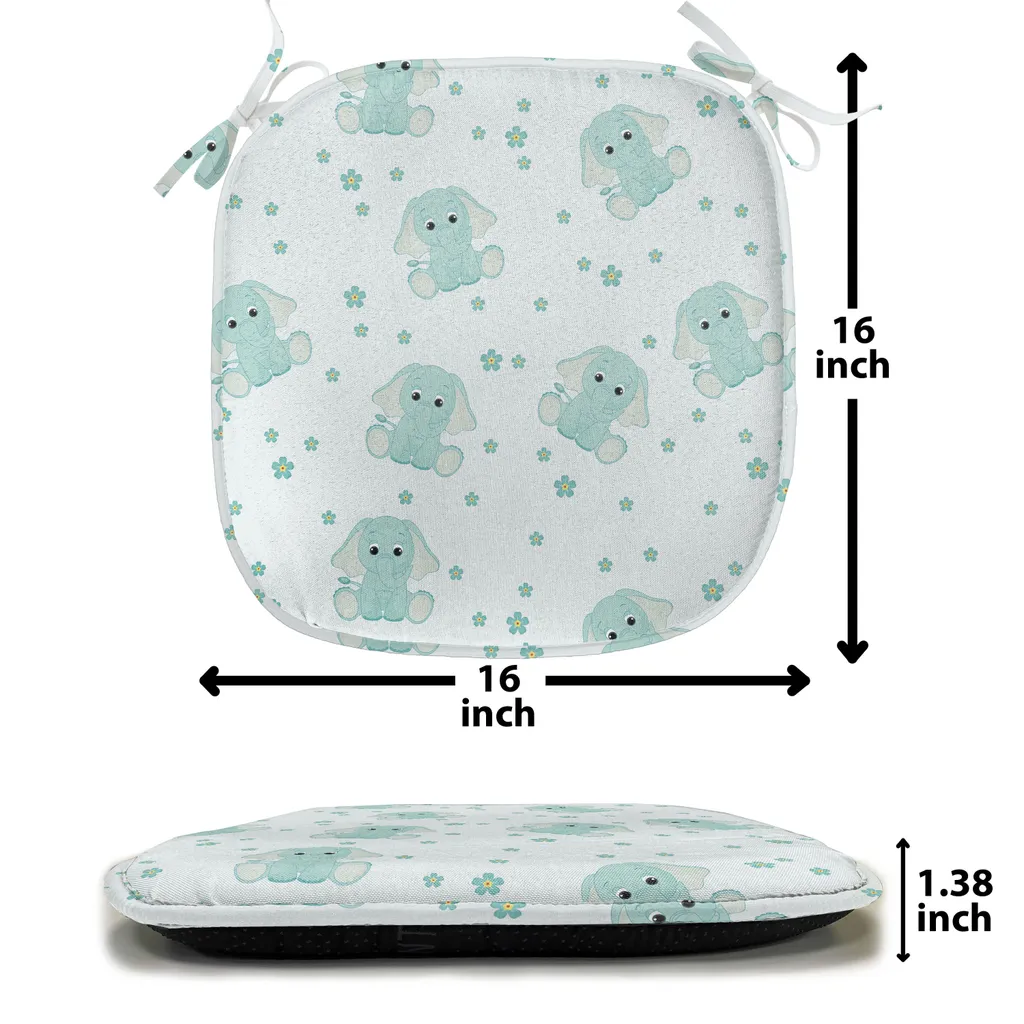 Coussin de Chaise Imperméable pour Enfant Lot de 6 Assises de Cuisine - 3
