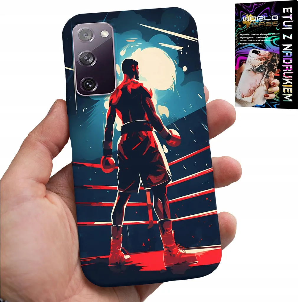 Custodia Protettiva Samsung S20 FE Boxe Edition con Vetro 9H