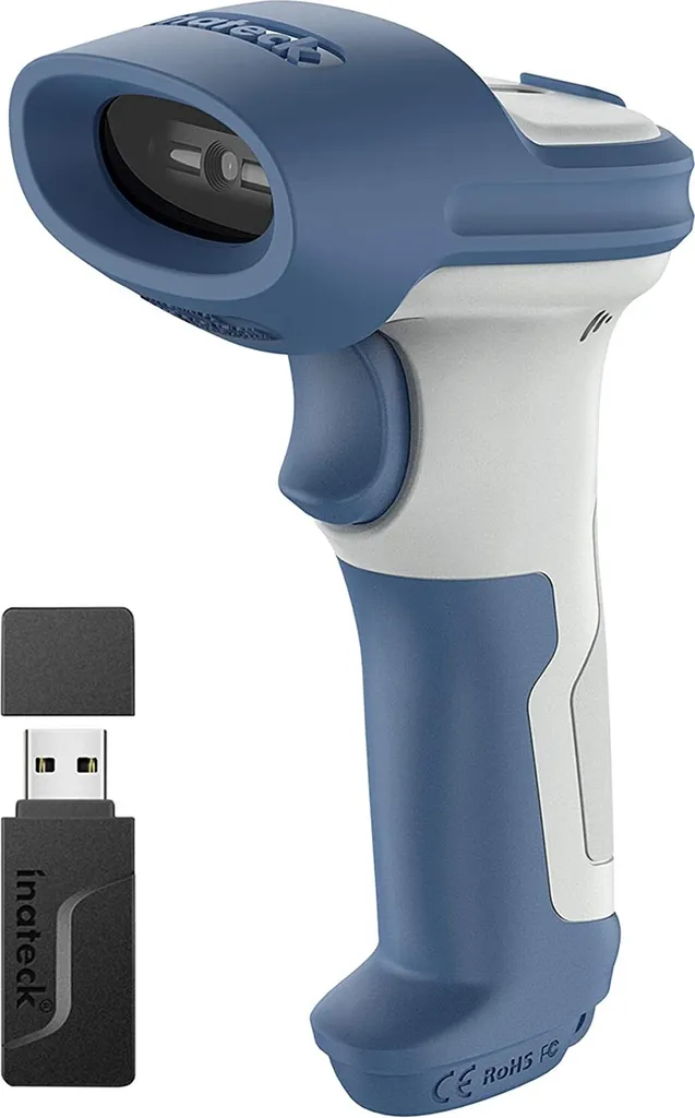 Scanner de Code-barres Inateck BCST-73 Polyvalent pour Inventaire