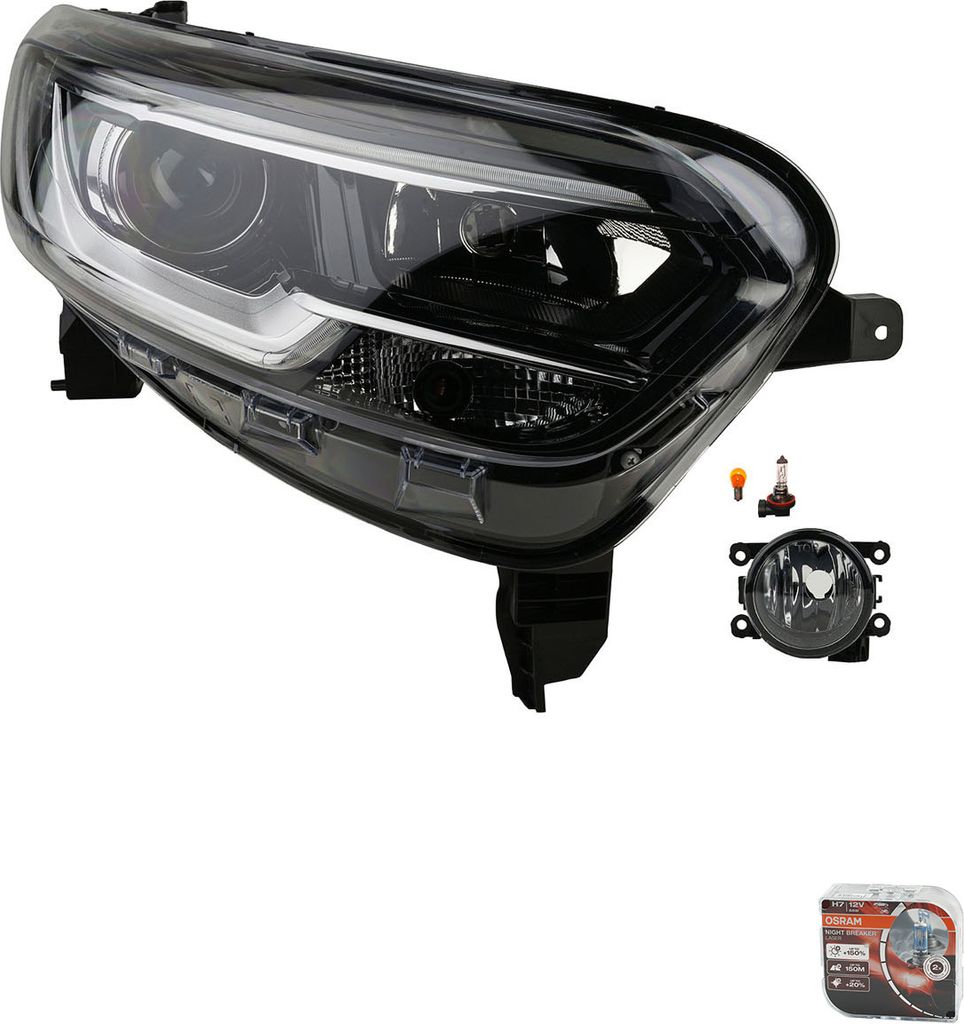 Johns, Scheinwerfer Osram Night Breaker Laser passend für Renault Kadjar 06/15- RE m TFL 260102597R 4422780 0006000618053 2615000Q0A 6000618053 93...
