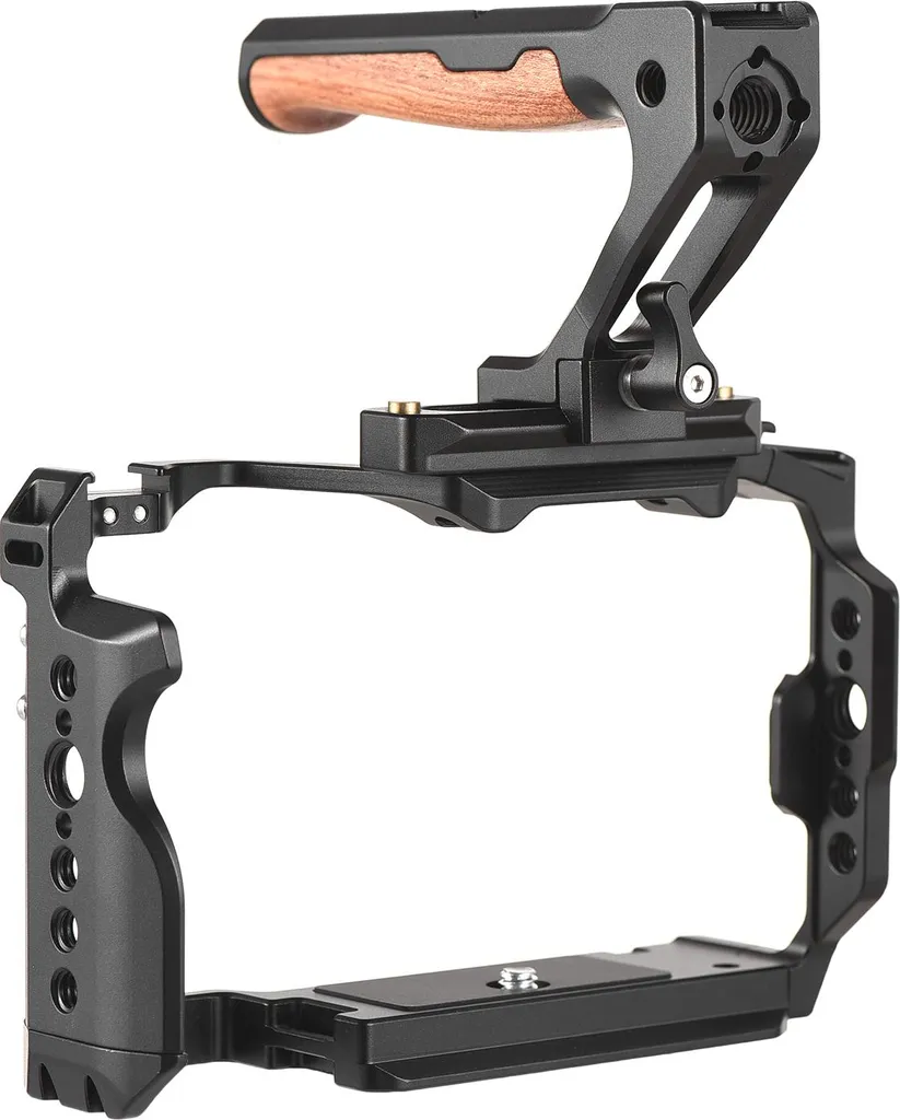 Rig vidéo complet pour Sony A7CII A7C2 A7CR avec poignée et double cold shoe
