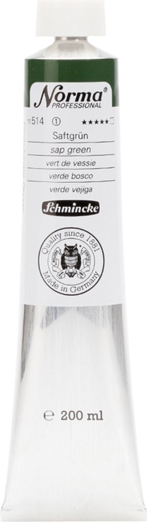 Schmincke 200ml Norma Professional Saftgruen Öl 11 514 015