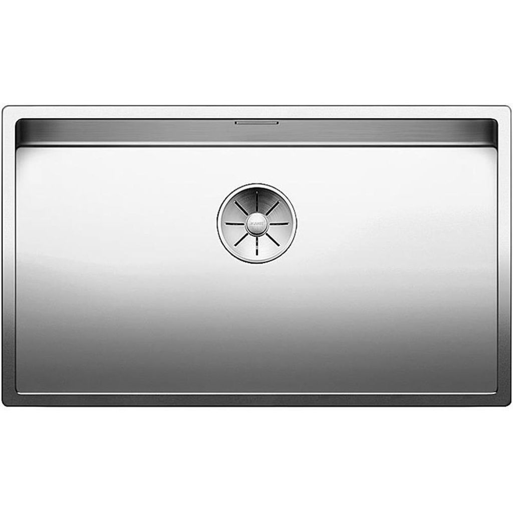 BLANCO Spüle CLARON 700-IF Edelstahl Seidenglanz mit InFino -Ventil in Handbetätigung / Edelstahlbecken