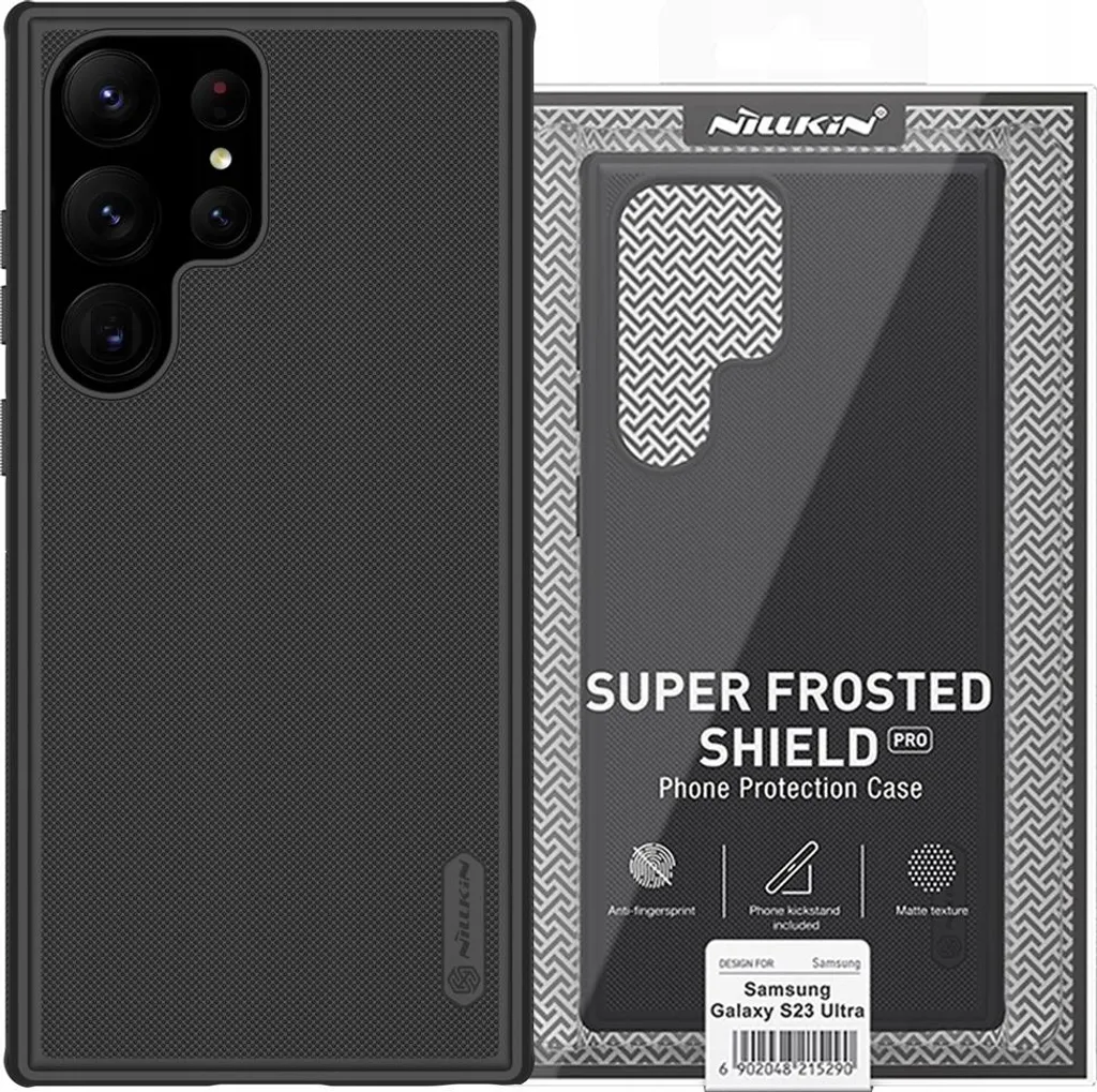 OFFERTA Cover Nillkin Galaxy S23 Ultra Frosted Shield Pro - Nero Shock