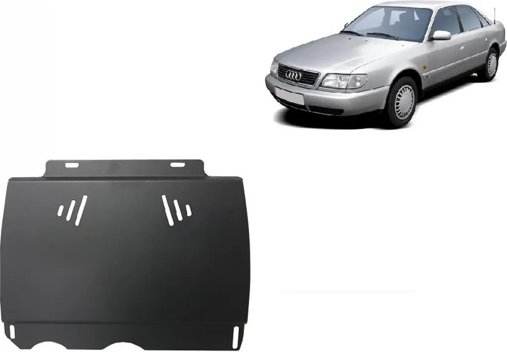 Protezione antincastro in acciaio per Audi A6 con cambio manuale