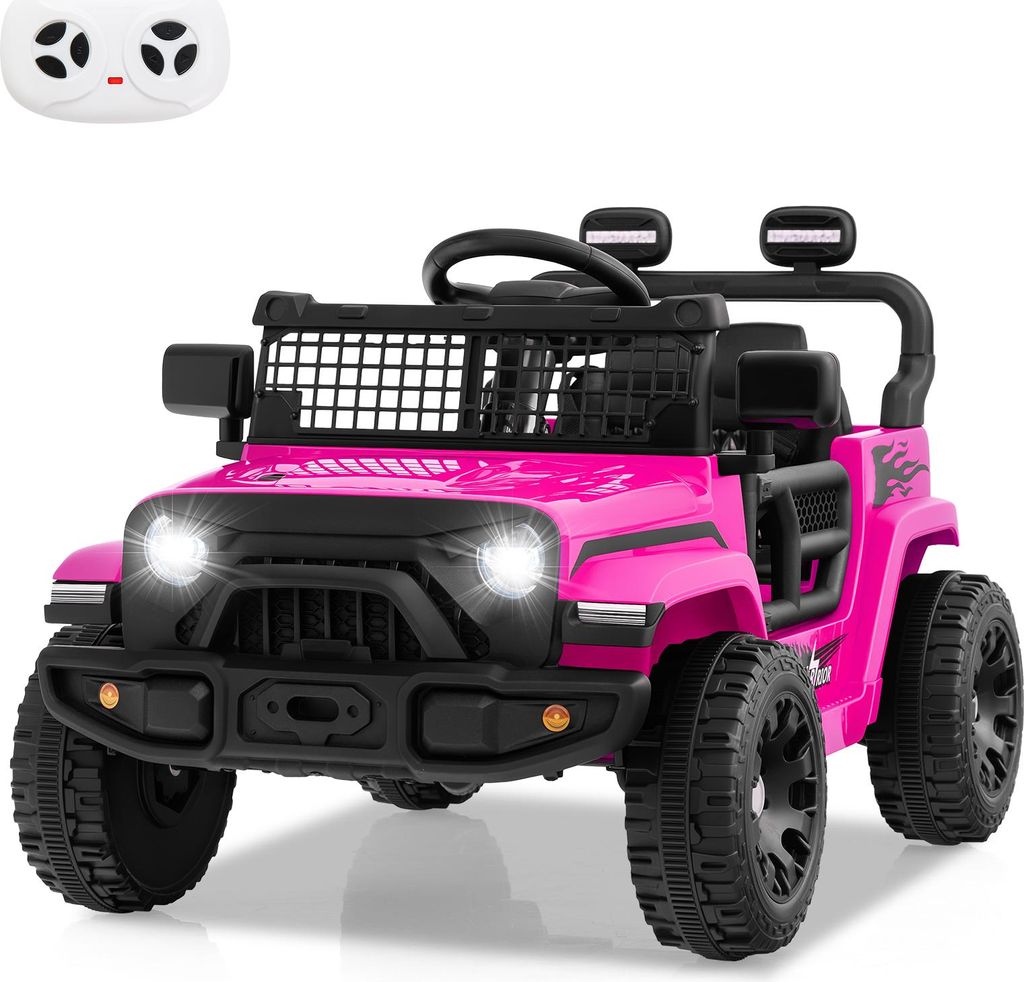 COSTWAY 12V auto elettrica per bambini, auto elettrica con Immagine del prodotto 