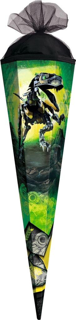ROTH Geschenk-Schultüte klein Robo-Rex 50 cm eckig Produktbild 