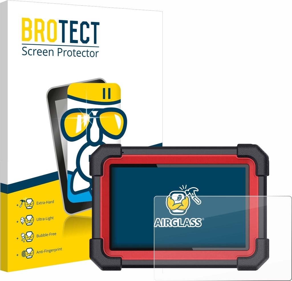 BROTECT Schutzglas für Launch X-431 CRP 919E BT Schutzfolie Panzer Folie Glas Display Schutz klar
