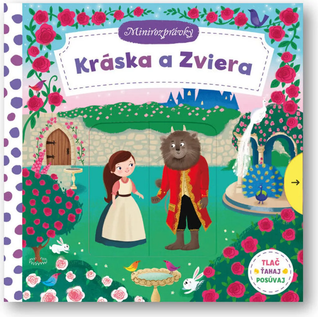 Livre Kráska a zviera minirozprávky pour enfants collection Kolektiv