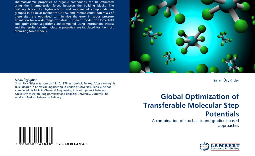 Global Optimization of Transferable Molecular Step Potentials