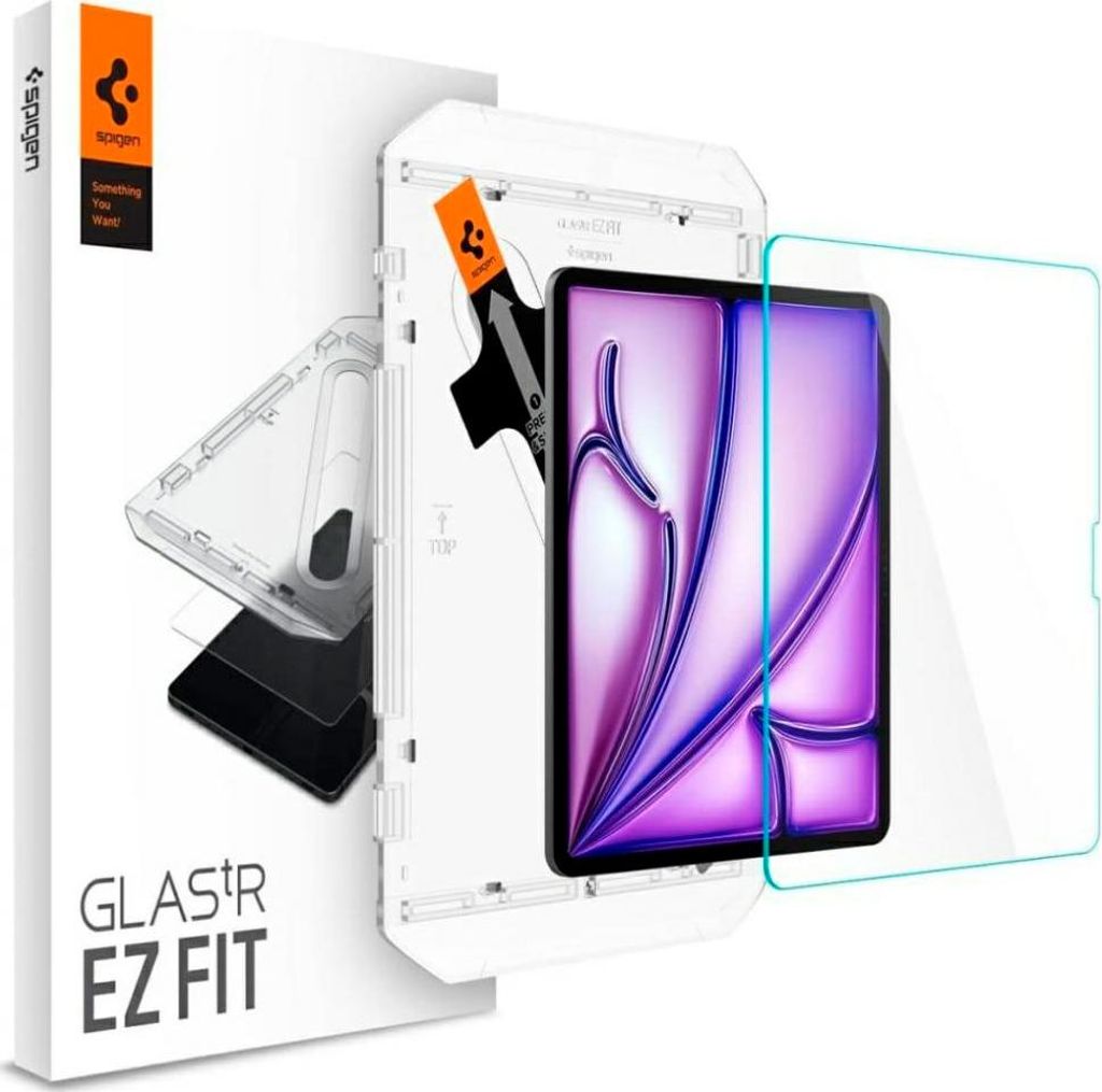 SPIGEN Spigen GLAS.tR EZ Fit iPad Air 13 2024 Glas Displayschutzfolie