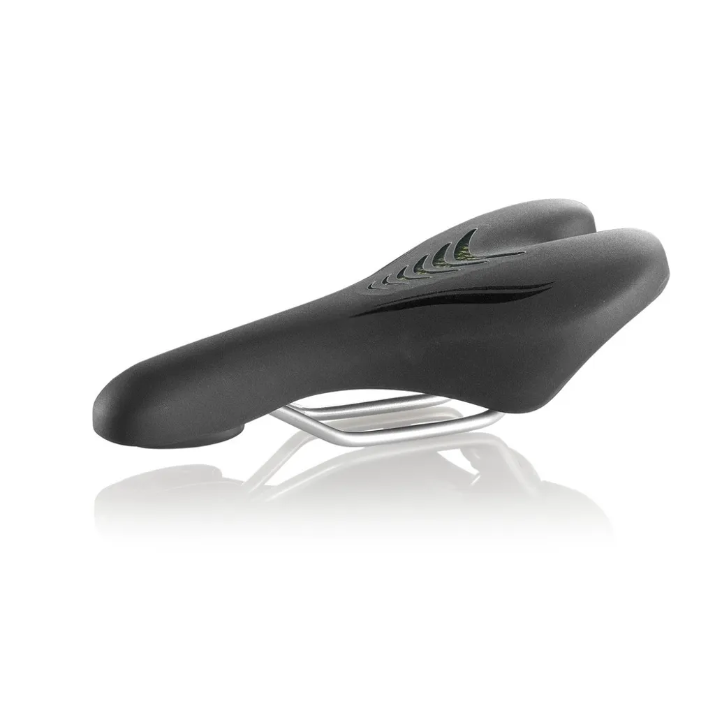 Selle VTT Ergonomique XLC SA-A21 - Rembourrage Confort et Rails en Acier