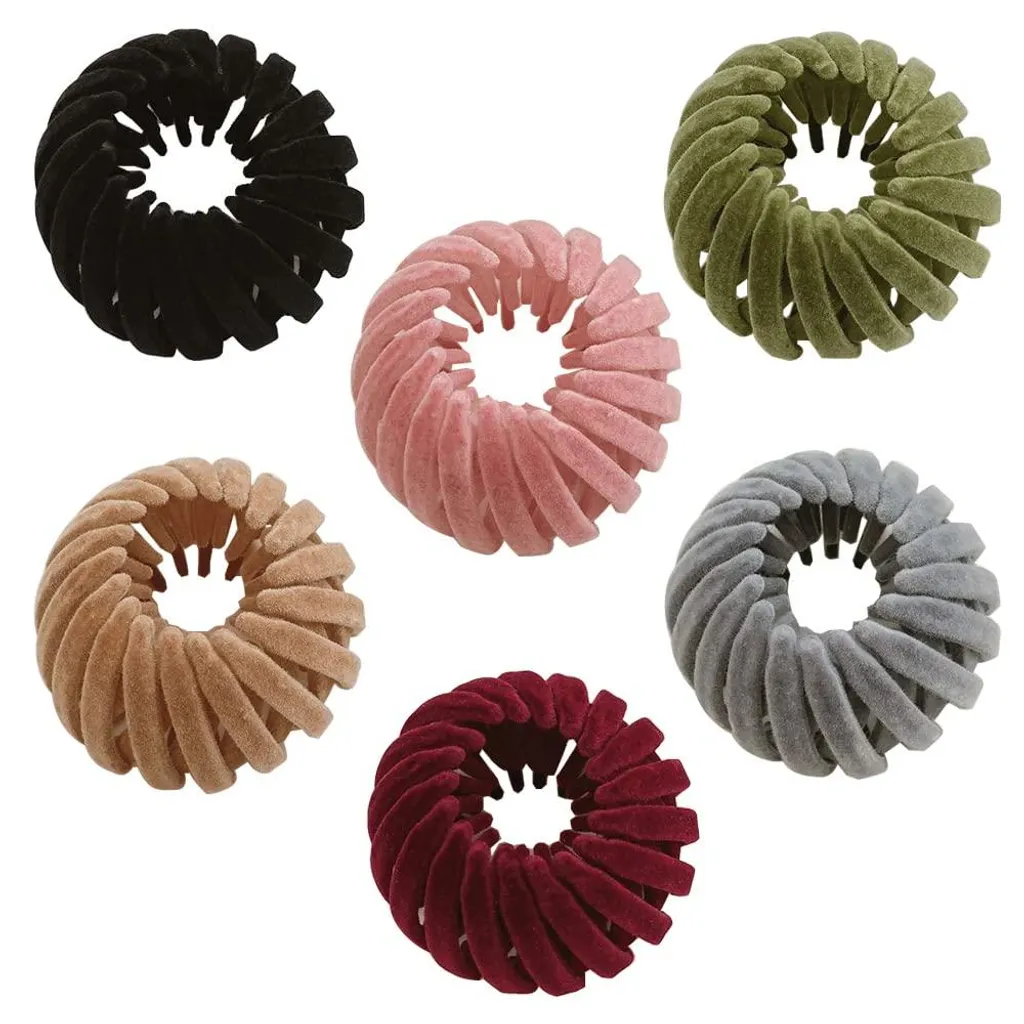 Barrettes Anti-Glisse pour Cheveux Épais : Lot de 6 Pinces Nid d'Oiseau