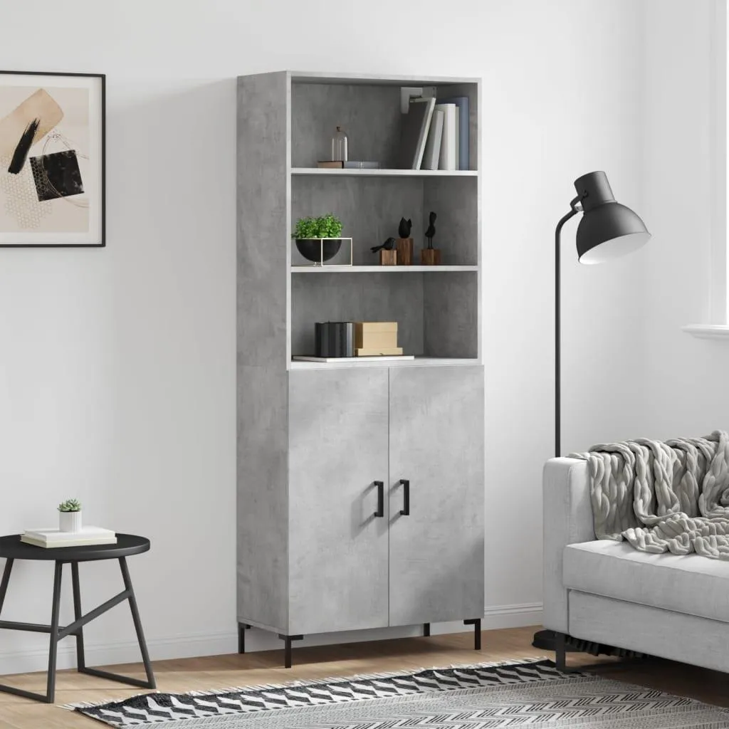 Credenza Moderna Grigio Cemento 180x69,5 cm | Arredo Living vidaXL