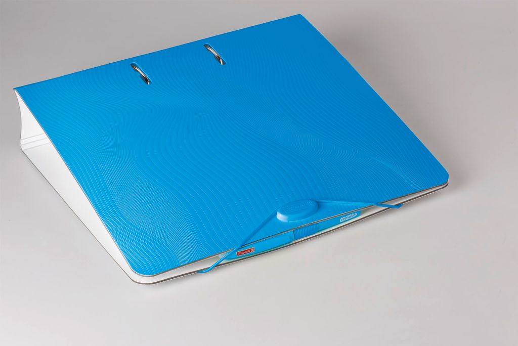 Brunnen WAVE - A4 - Q-Ring - Polypropylen (PP) - Blau - Produktbild 