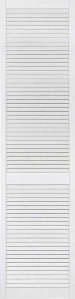 ben+camilla.com offene Lamellentür passend zu IKEA Pax Schrank | WEIß - 195x49,4cm | PREMIUM LACKIERT Massivholz Kiefer