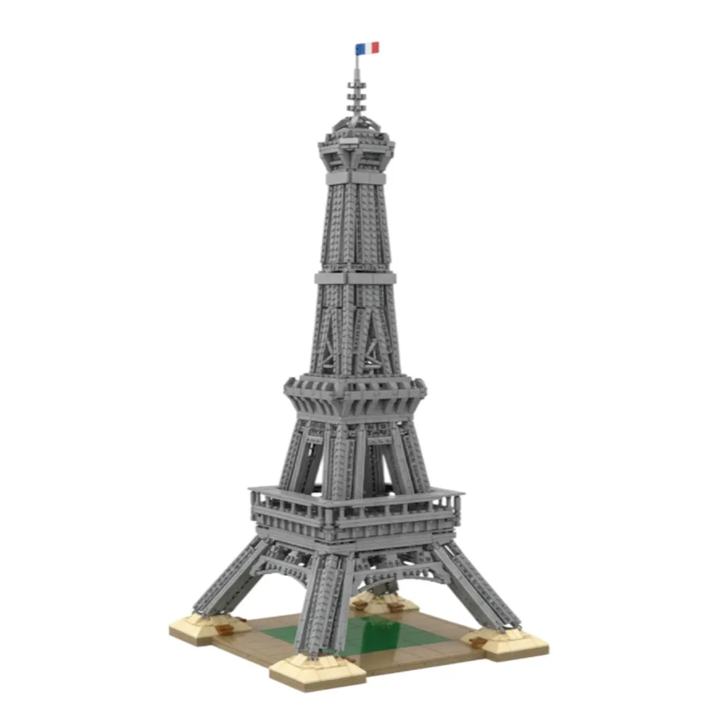 La Tour Eiffel de Paris COIL 3097 Pièces Blocs de Construction Maquette
