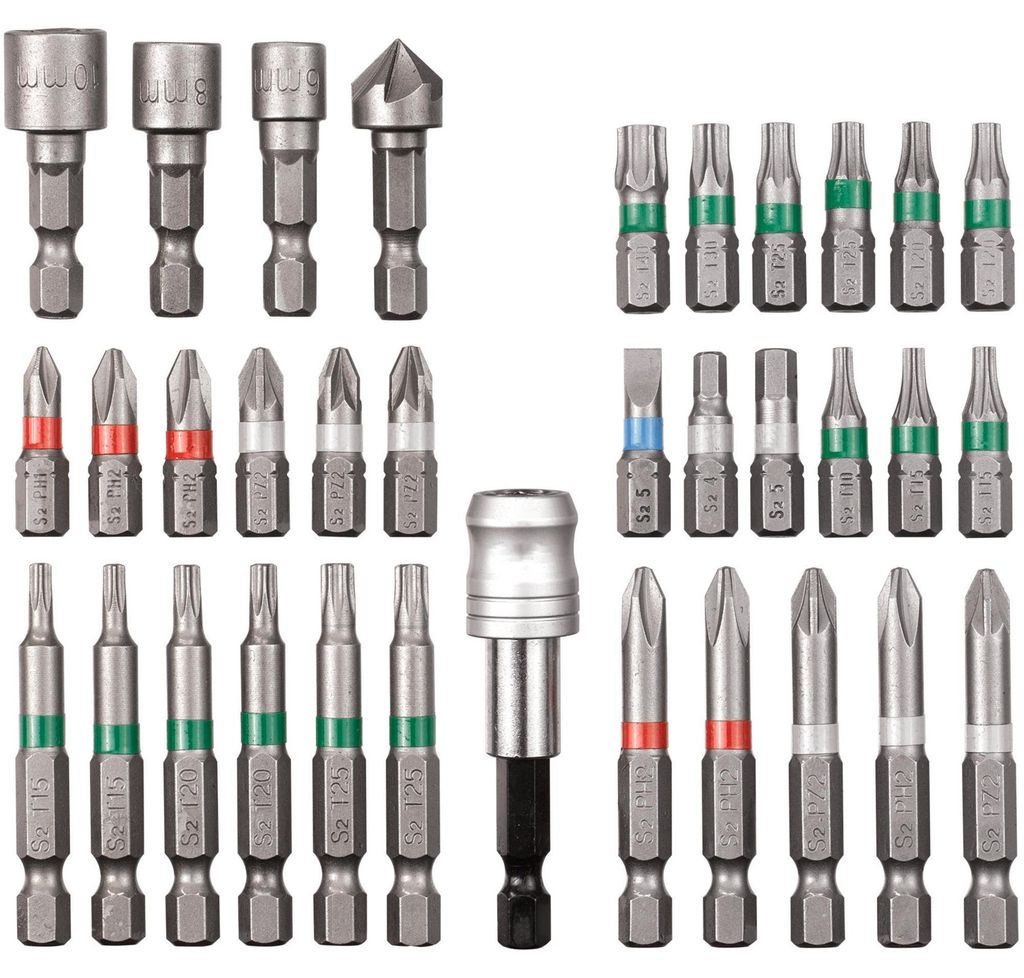 Einhell Werkzeug-Zubehör Bitsatz 34 tlg. S-Box Produktbild 