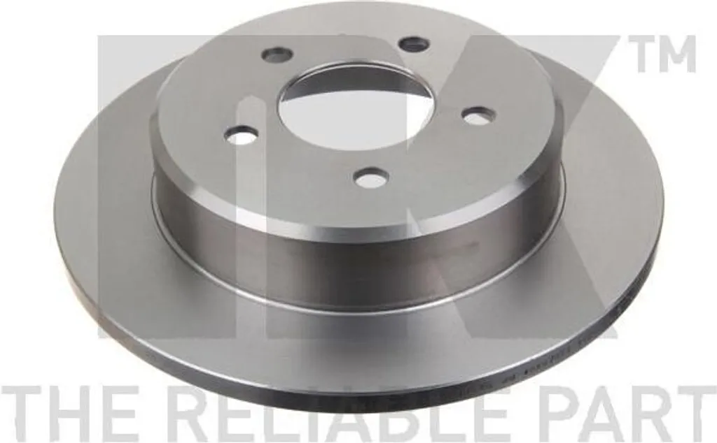Paire de disques de frein plein NK arrière pour DODGE CARAVAN série RG