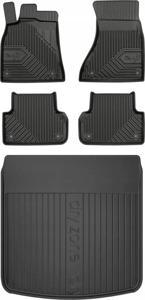 SET 77 Tappetini Gomma Audi A5 Sportback 09-11 | Famiglia e Tempo Libero