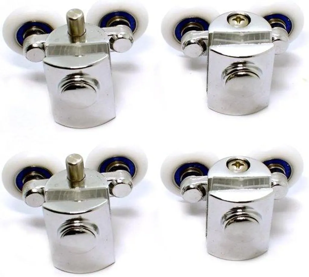 Roulettes de douche 23 mm pour porte coulissante - Réparation facile