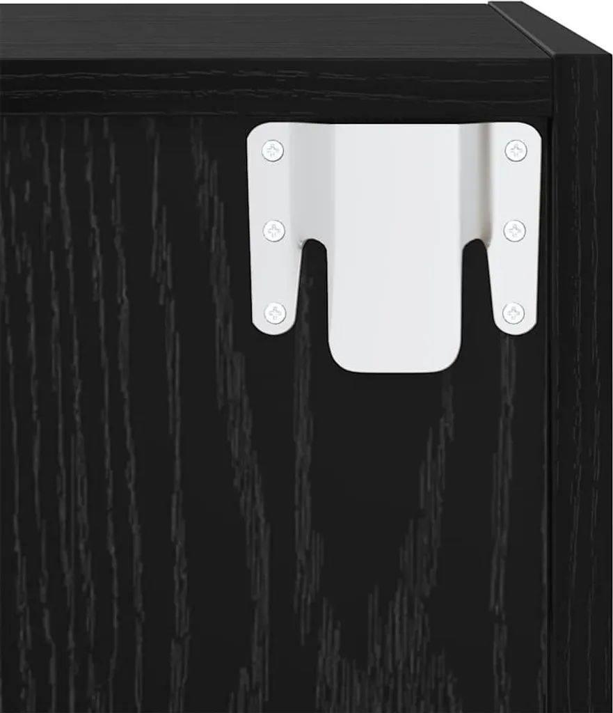 Offerta Armadietto a Muro 37cm Rovere Nero - Massima Qualità Online - 10