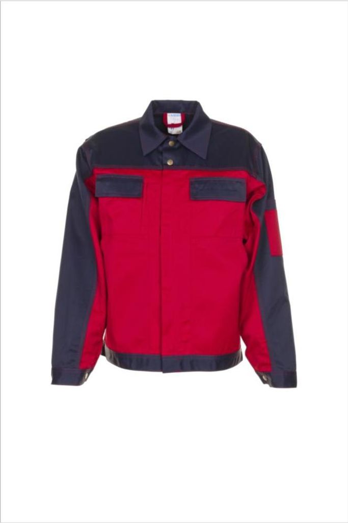 Planam Tristep Bundjacke rot/marine Gr. 114, 1203114