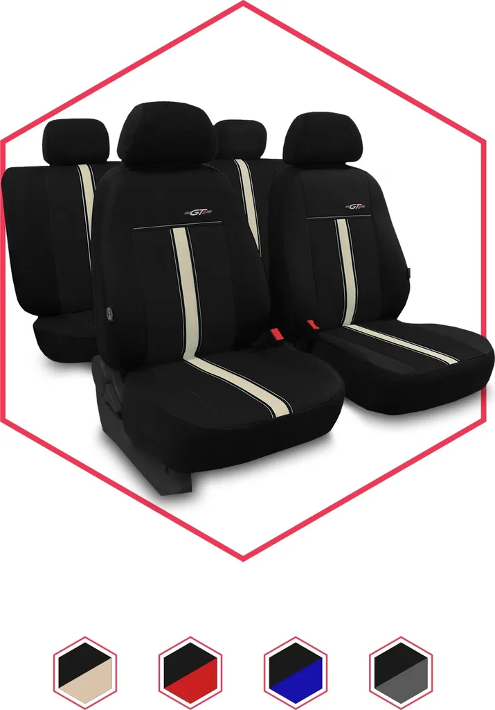 Fodere Sedili Volkswagen Golf III Nero Beige - Qualità Universale