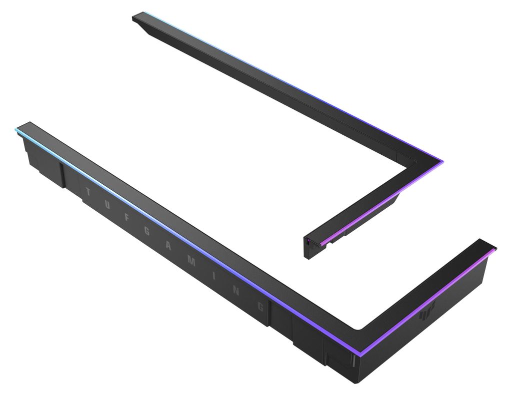 ASUS TUF GAMING GT502 Horizon ARGB Lighting Kit Black Midi Tower RGB-Lichtverbesserungs-Set