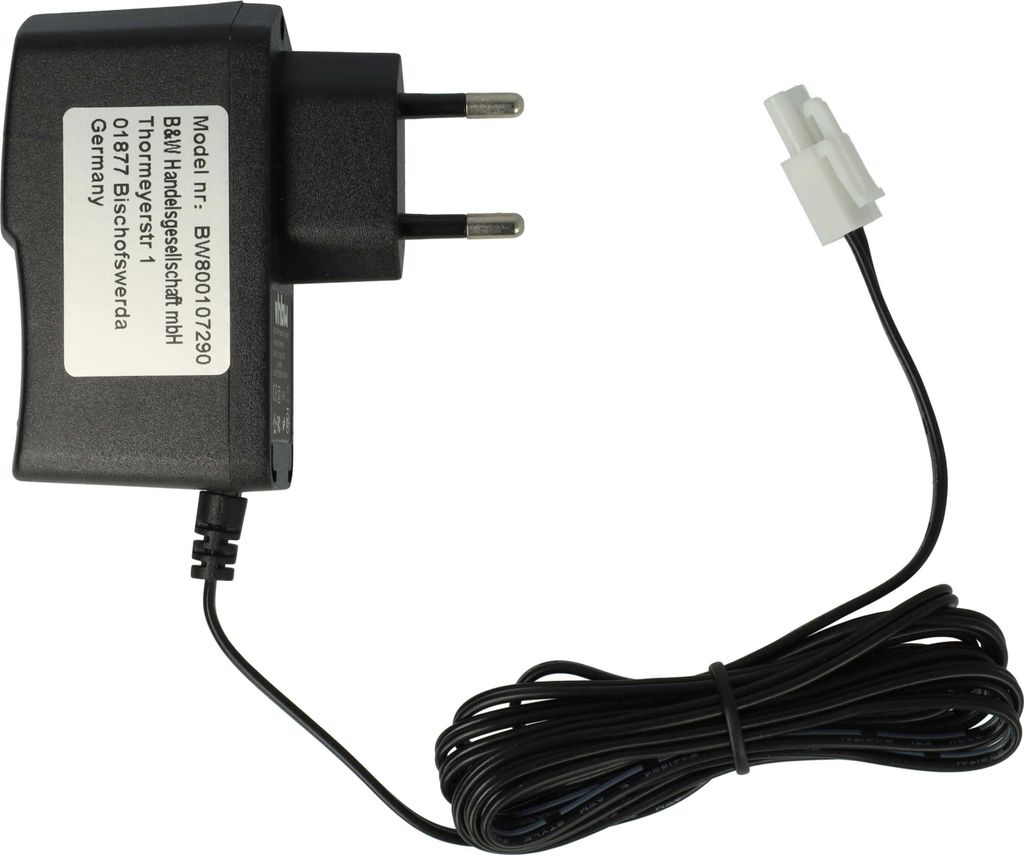 caricabatterie vhbw per batterie NiMH RC con connettore Immagine del prodotto 