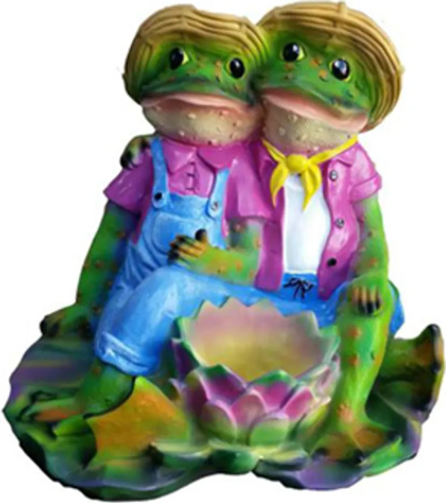 Grande sculpture grenouille abstraite design moderne pour le jardin