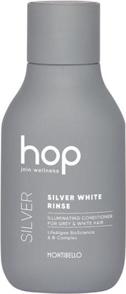 Montibello | Conditioner HOP Silver White - 200ml - Für graue und platinblonde Haare - Glanz und Pflege