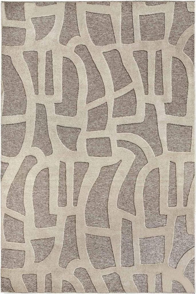 Kelim-Teppich, authentisches geometrisches Muster, gewebter Kelim, Therese