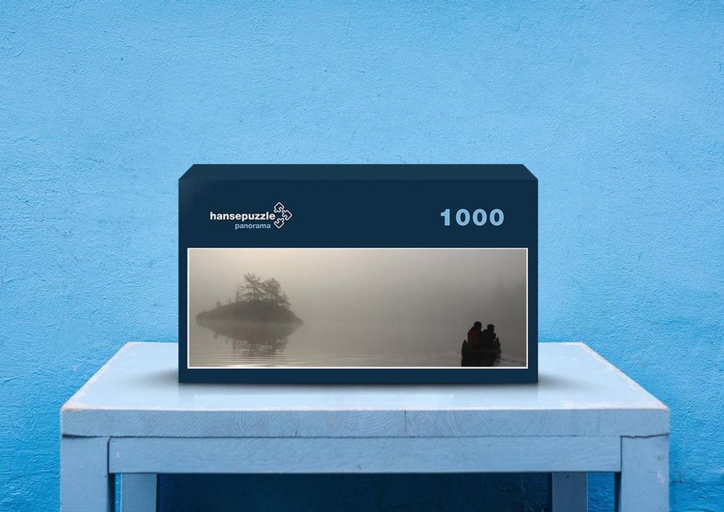 hansepuzzle 72083 - Vor dem Morgengrauen Puzzle, 1050 Teile, Hintergründe, 60,0 x 46,0cm mit hochwertiger Aufbewahrung, Kartonbox & Beutel