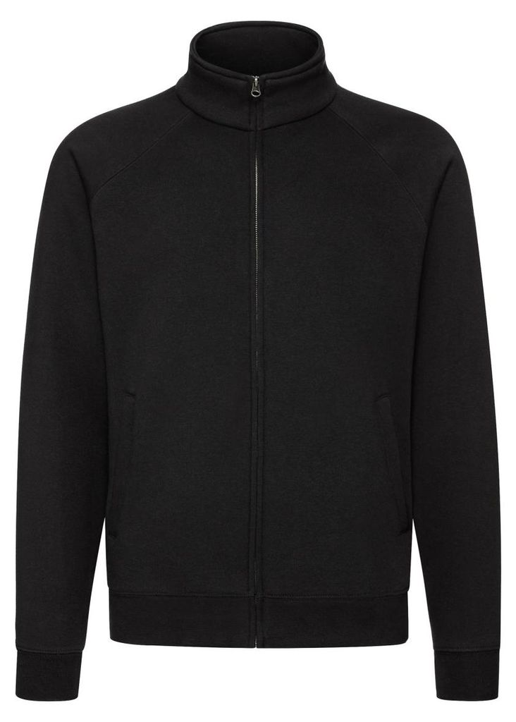 Fruit of the Loom - "Premium" Sweatjacke für Herren FK2180 (XXL) (Schwarz)
