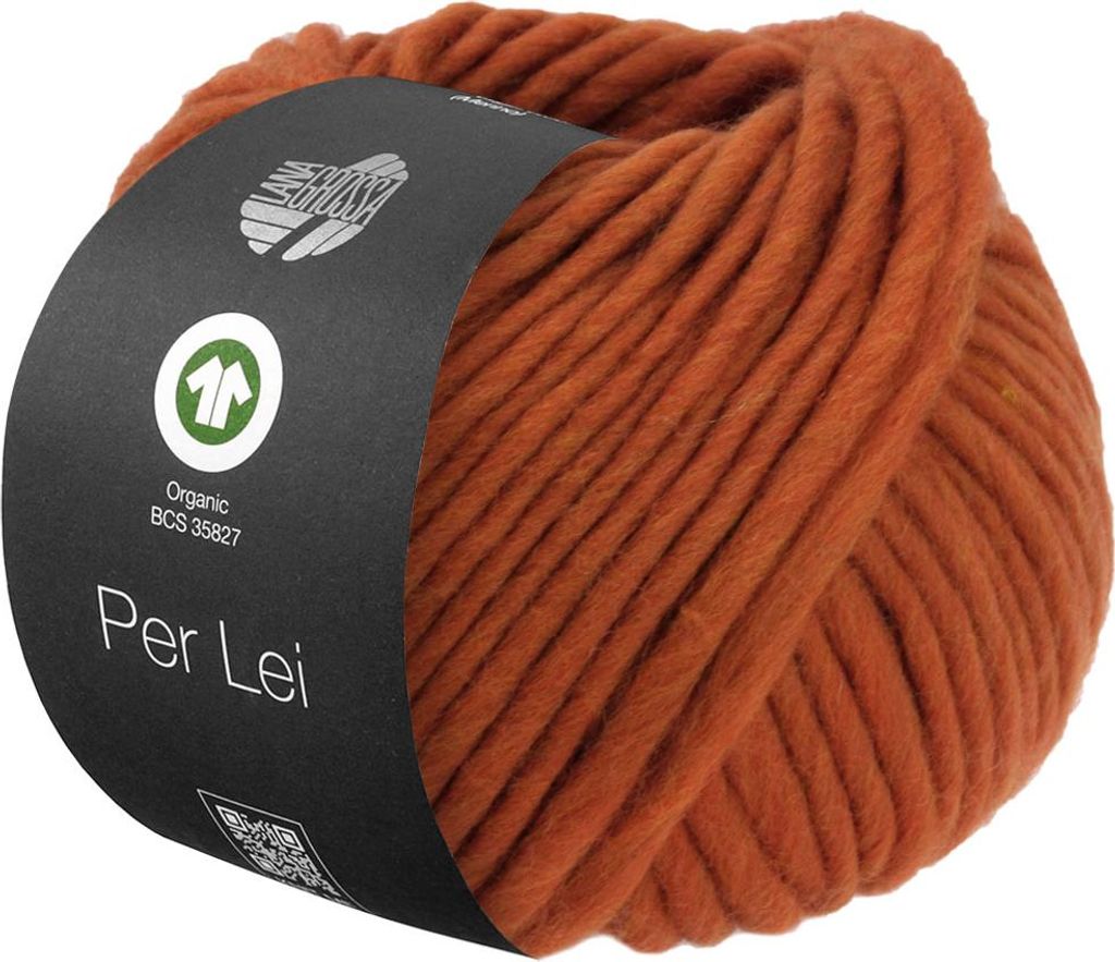 A ball of yarn with a label.