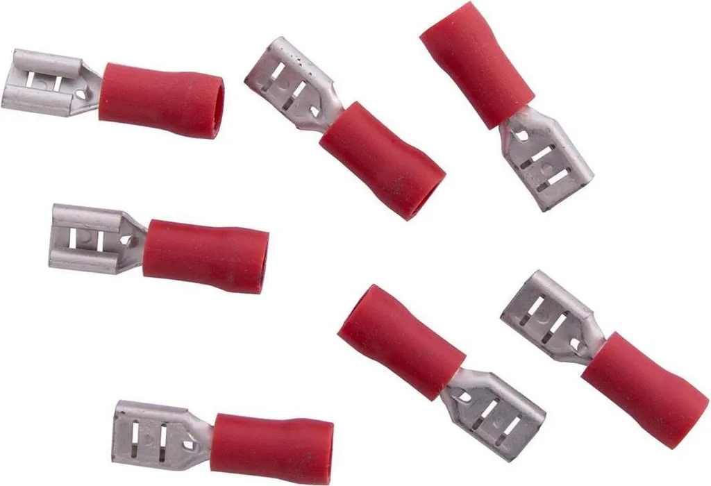 Cosses électriques 4.8mm pour éviter les faux contacts fil 0.25-1mm²