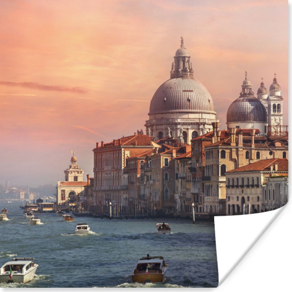 MuchoWow Poster Italien - Venedig - Canal Grande 30x30 cm - Wandposter - Printing