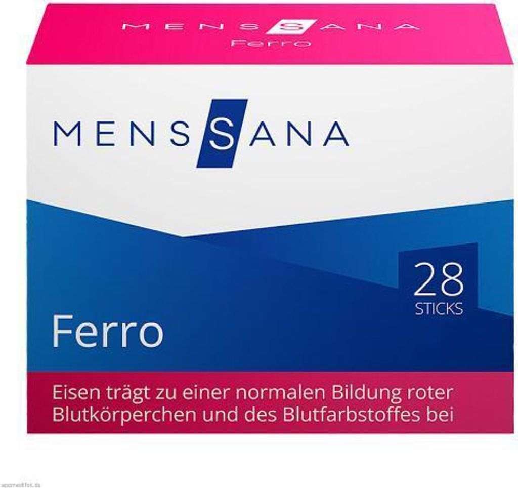 MensSana Ferro mit Eisen Sticks, 28 St. Beutel