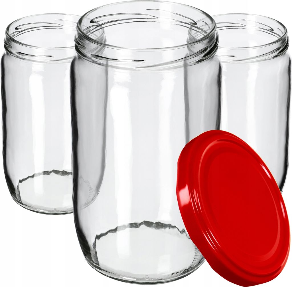 KADAX 24x Słoik Słoiki 720ml Szklany Na Przetwory Ogórki Zdjęcie produktu 