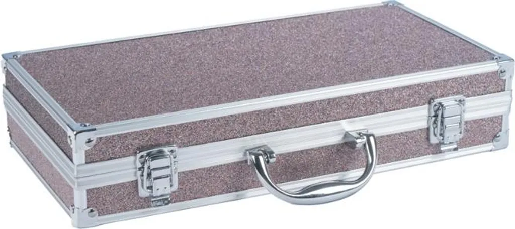 Petite trousse de maquillage Multi Glitter souple à fermeture éclair
