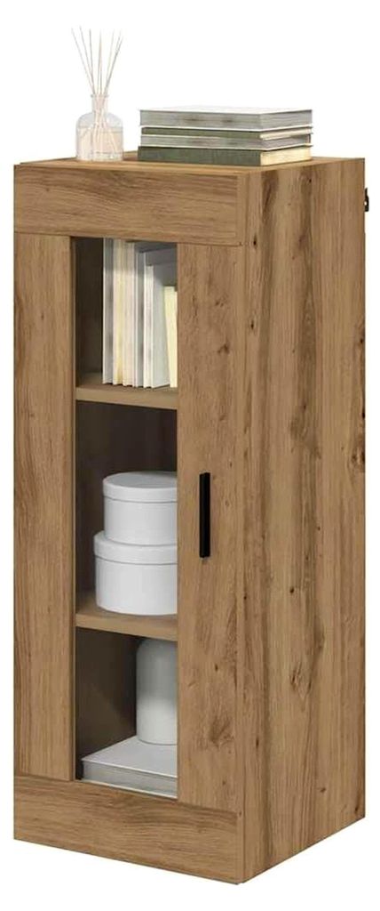 Hängeschrank für das Badezimmer, Eiche, handgefertigt, 34,5 x 34 x 90 cm