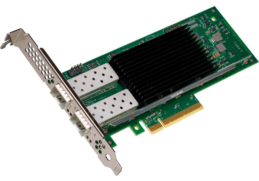 Intel Ethernet Network Adapter E810-XXVDA2 - Netzwerkadapter - PCIe 4.0 x8 Low-Profile - 10/25 Gigabit SFP28 x 2